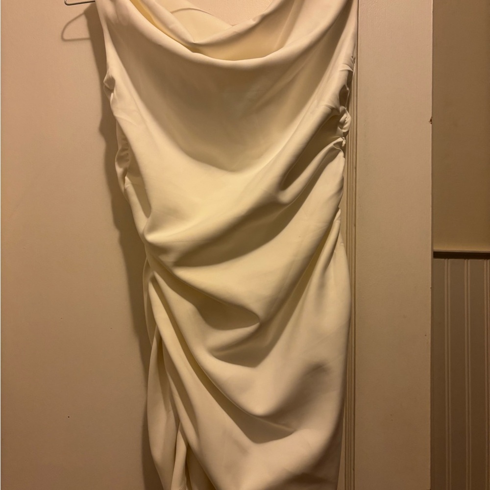 Peppermayo Strapless white Dress